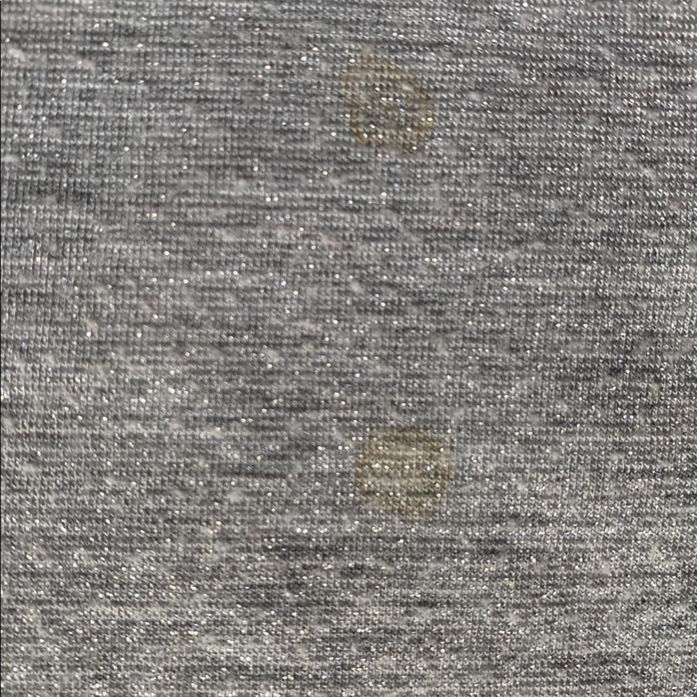 Talbots Size:Small Silver Metallic Tee Shirt! - Picture 3 of 12